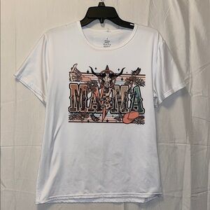 White Graphic T-Shirt